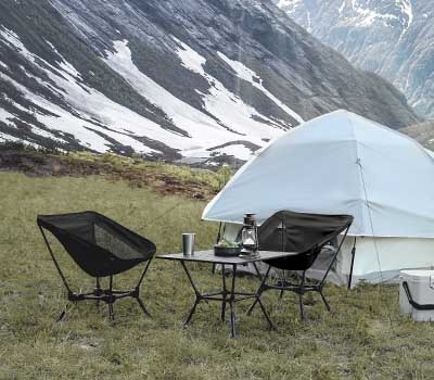 Outdoor camping furniture sets